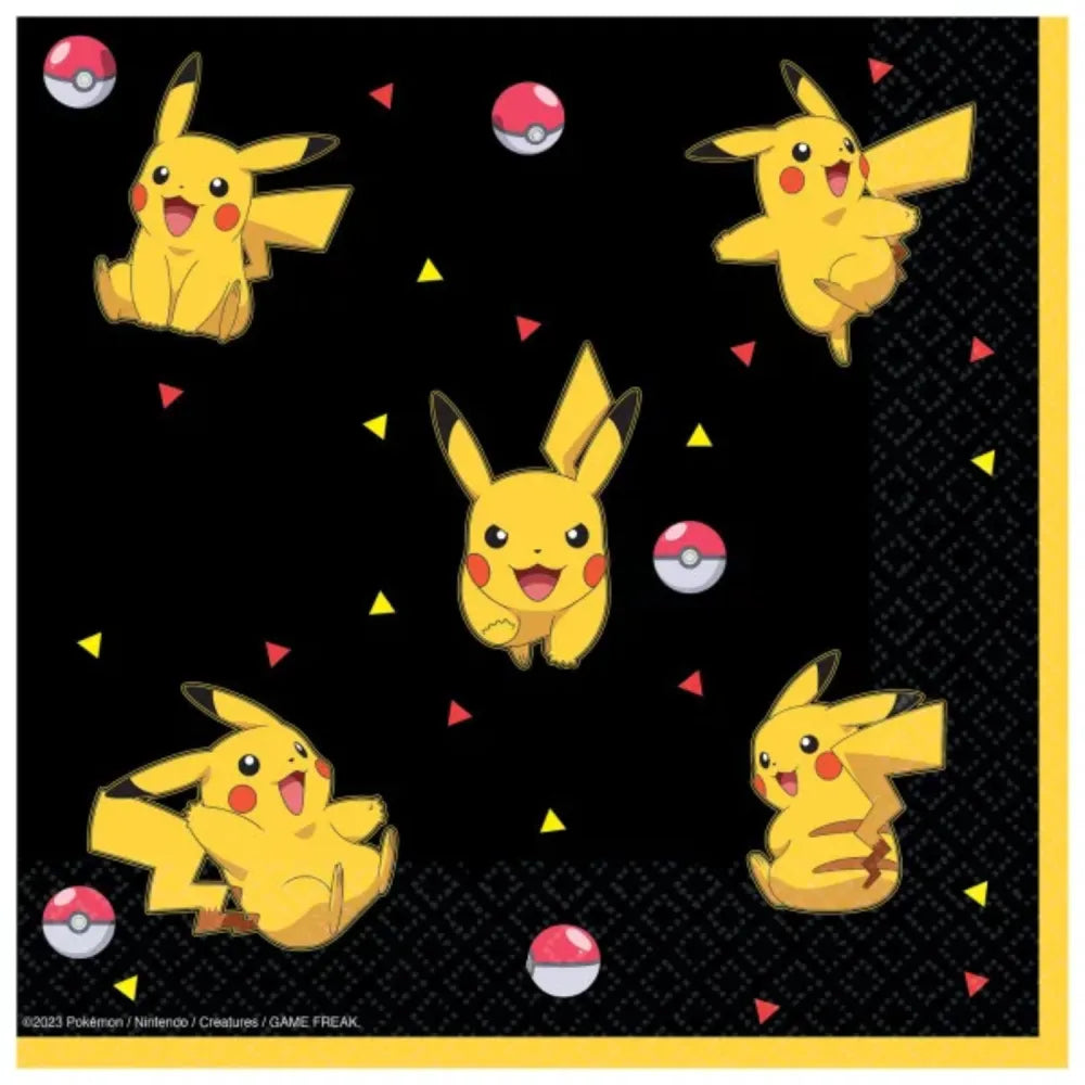 Pokemon Pikachu Kinder Geburtstag Deko Set 32 tlg. Geschirr Partyset - WS-Trend.de tlg.Geschirr