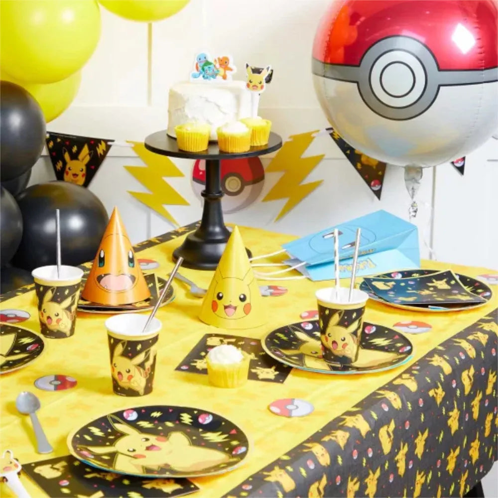 Pokemon Pikachu Kinder Geburtstag Deko Set 32 tlg. Geschirr Partyset - WS-Trend.de tlg.Geschirr