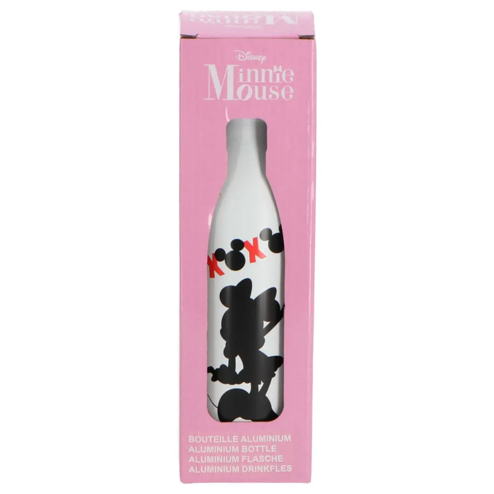 Disney Minnie Maus 4 teiliges Lunch Set Brotdose Alu-Trinkflasche - Löffel Gabel - WS-Trend.de