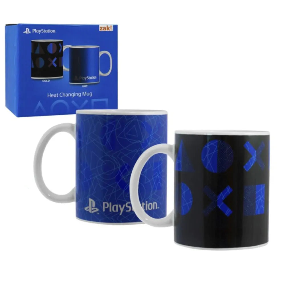 Sony Playstation magische Teetasse Tasse Kaffeetasse Geschenkidee 325 ml - WS-Trend.de