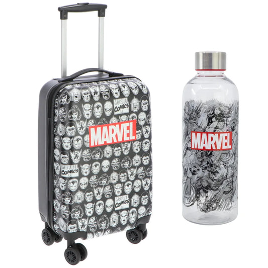 Marvel Avengers 2tlg Set Trolley Koffer plus Trinkflasche 850 ml - WS-Trend.de