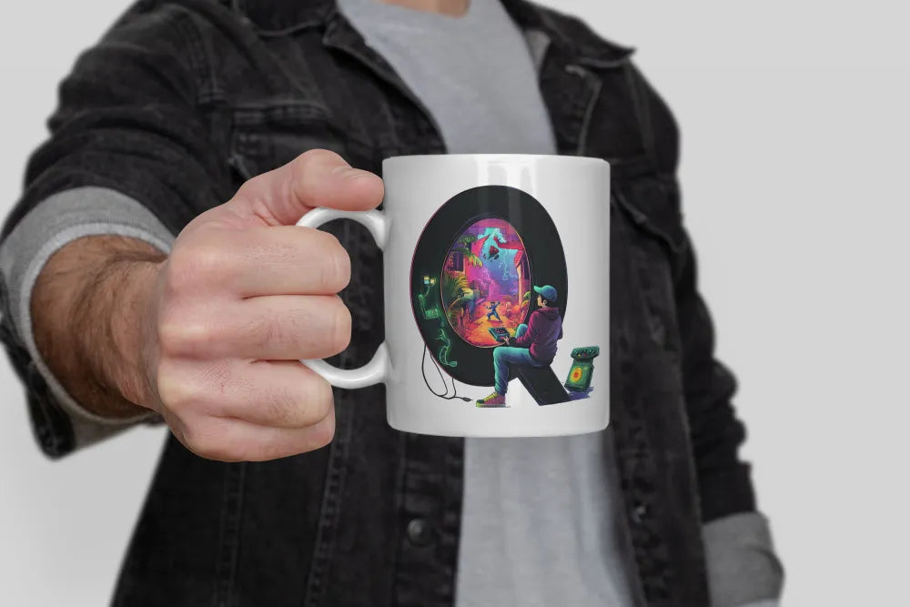 Name A bis Z Gamer Spieler Zocker Kaffeetasse Teetasse Tasse Geschenkidee - WS-Trend.de