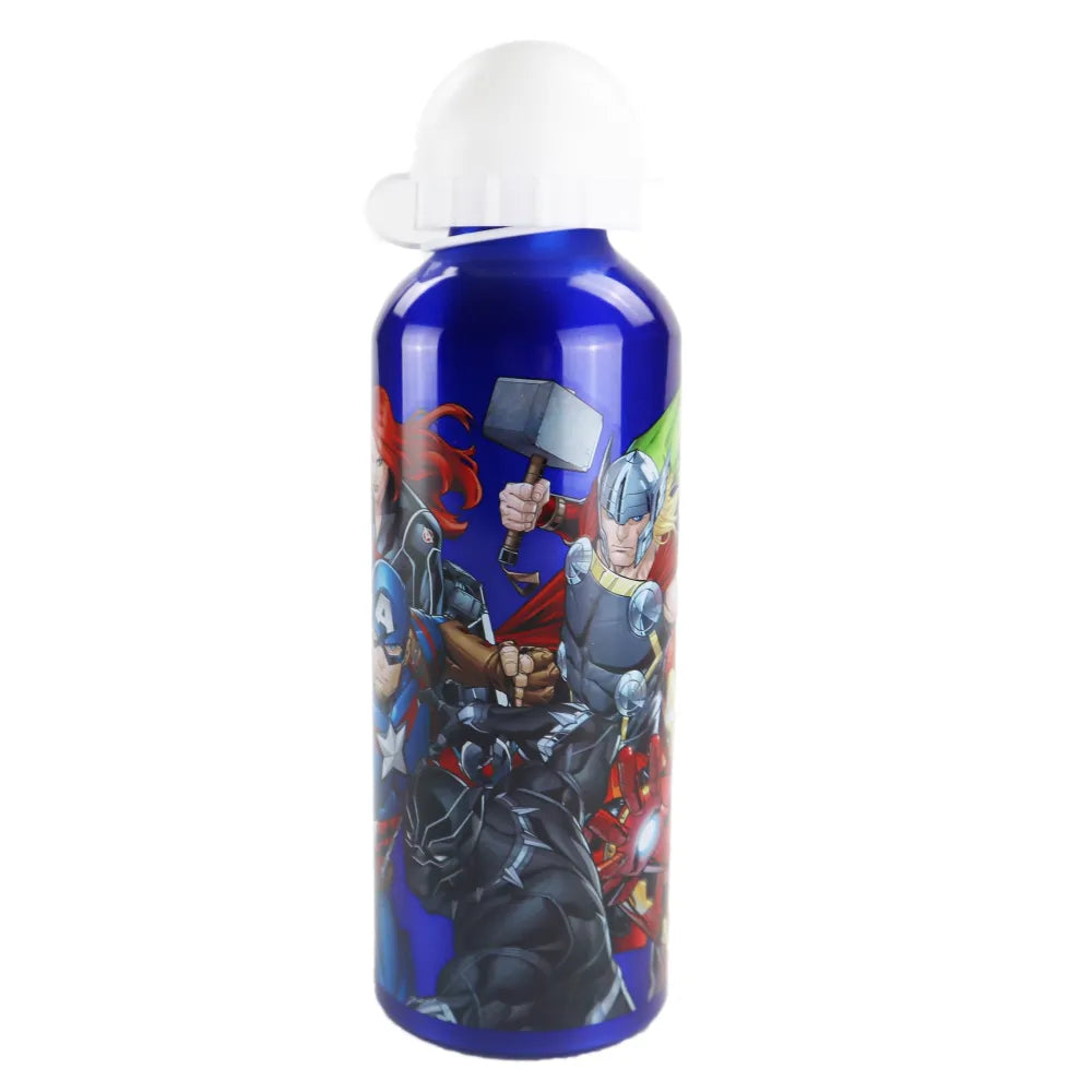 Marvel Avengers Aluminium Wasserflasche Trinkflasche Flasche 500 ml - WS-Trend.de Sport