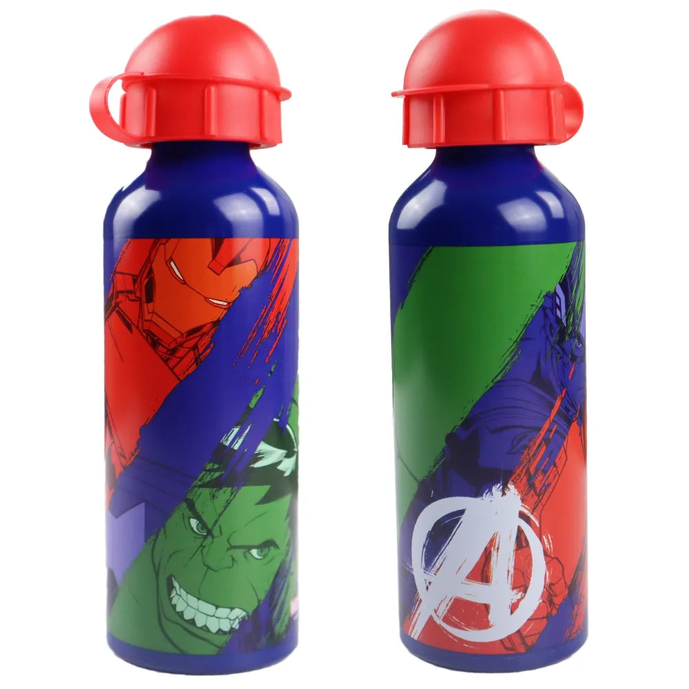 Marvel Avengers Aluminium Wasserflasche Trinkflasche Flasche 520 ml - WS-Trend.de Sport