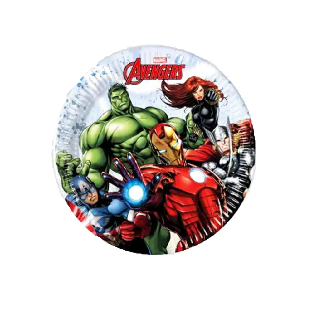 Marvel Avengers Partyset Deko Set 36tlg. - WS-Trend.de Geburtstag 36tlg.Geschirr Kindergeburtstag