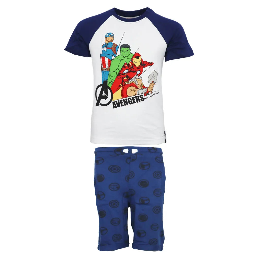 Marvel Avengers Hulk Iron Man Kinder Sommerset Shorts plus T-Shirt - WS-Trend.de