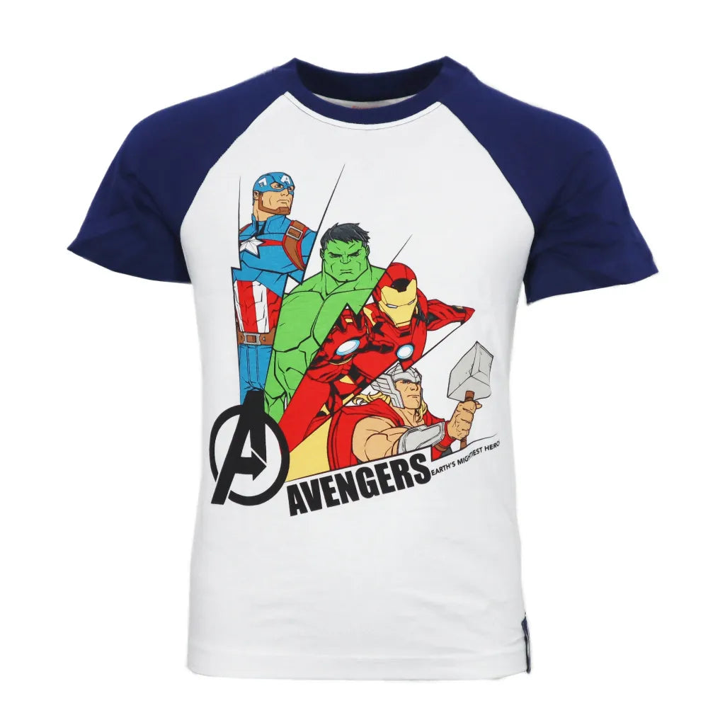 Marvel Avengers Hulk Iron Man Kinder Sommerset Shorts plus T-Shirt - WS-Trend.de