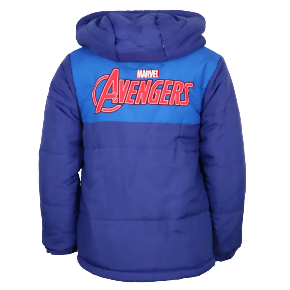 Marvel Avengers Kinder Jungen Winterjacke Jacke mit Kapuze - WS-Trend.de Gr. 98 bis 128