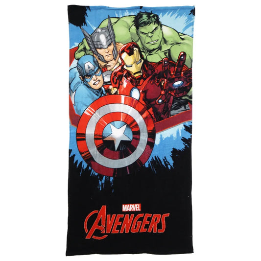 Marvel Avengers Strandtuch Badetuch 70x140 cm 100% Baumwolle - WS-Trend.de Duschtuch XL