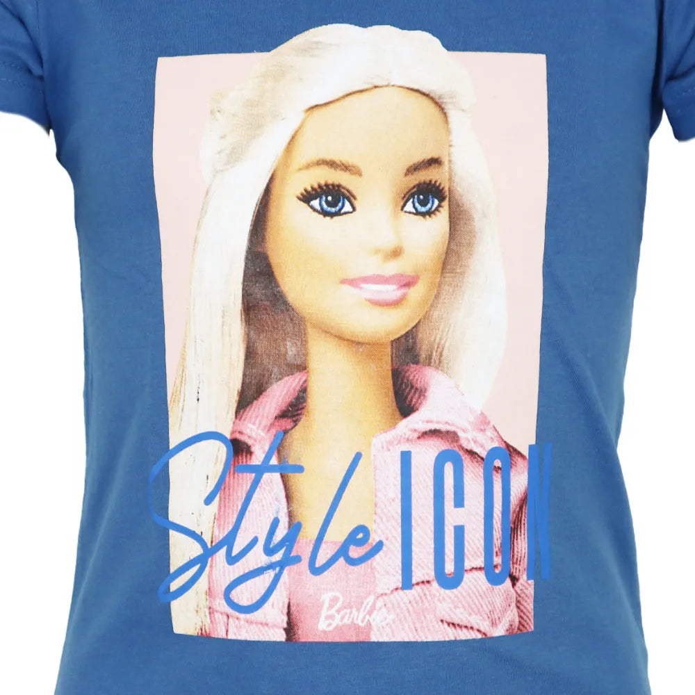 Barbie Mädchen Kinder T-Shirt kurzarm Shirt - WS-Trend.de Gr. 104-140 100% Baumwolle