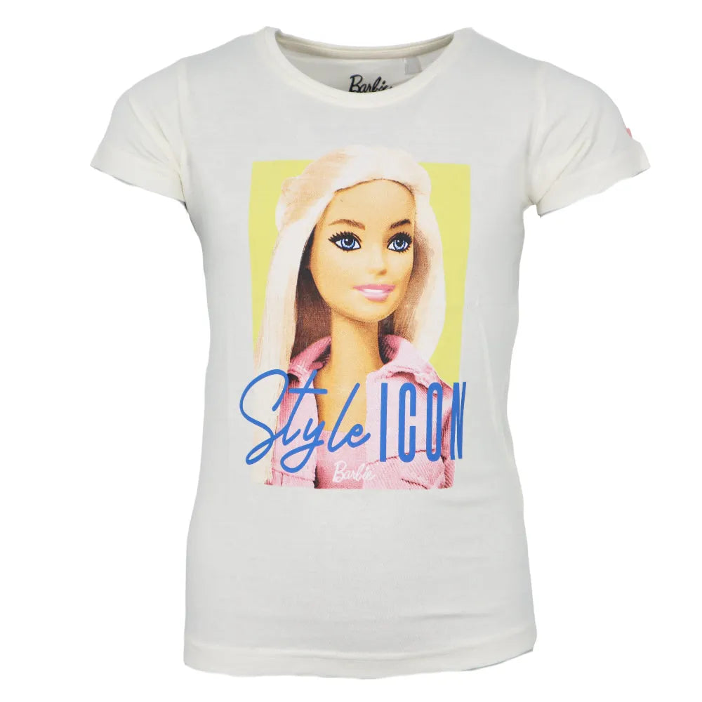 Barbie Mädchen Kinder T-Shirt kurzarm Shirt - WS-Trend.de Gr. 104-140 100% Baumwolle