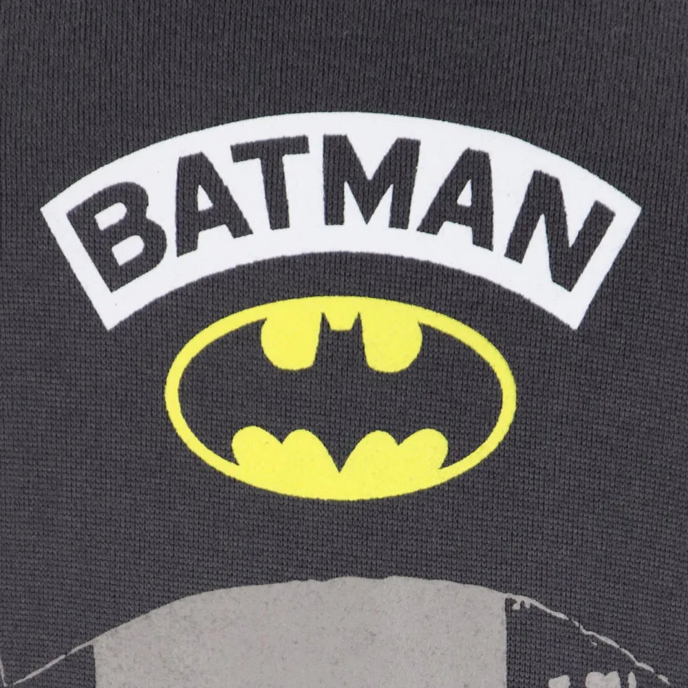 DC Comics Batman Kinder Hoodie Kapuzenpullover - WS-Trend.de Pulli 104-140 Schwarz Rot