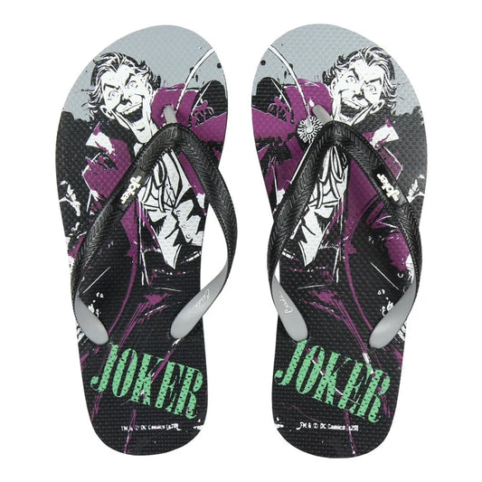 DC Comics Joker Zehentrenner Sandalen - WS-Trend.de Batman Badeschuhe Latschen 40 bis 44