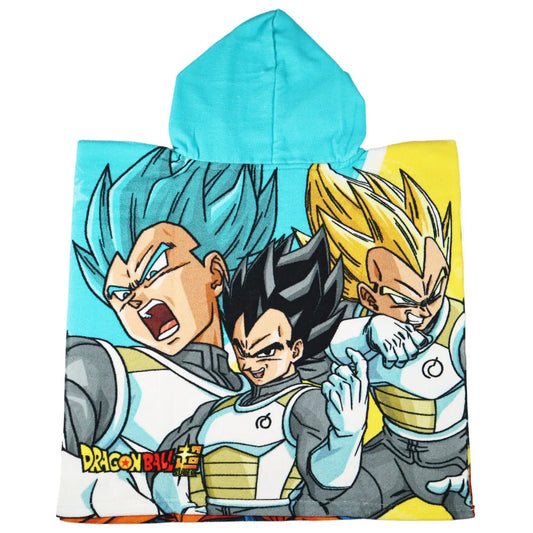 DragonBall Z Kinder Jungen Mikrofaser Poncho Badeponcho 55x55 cm - WS-Trend.de