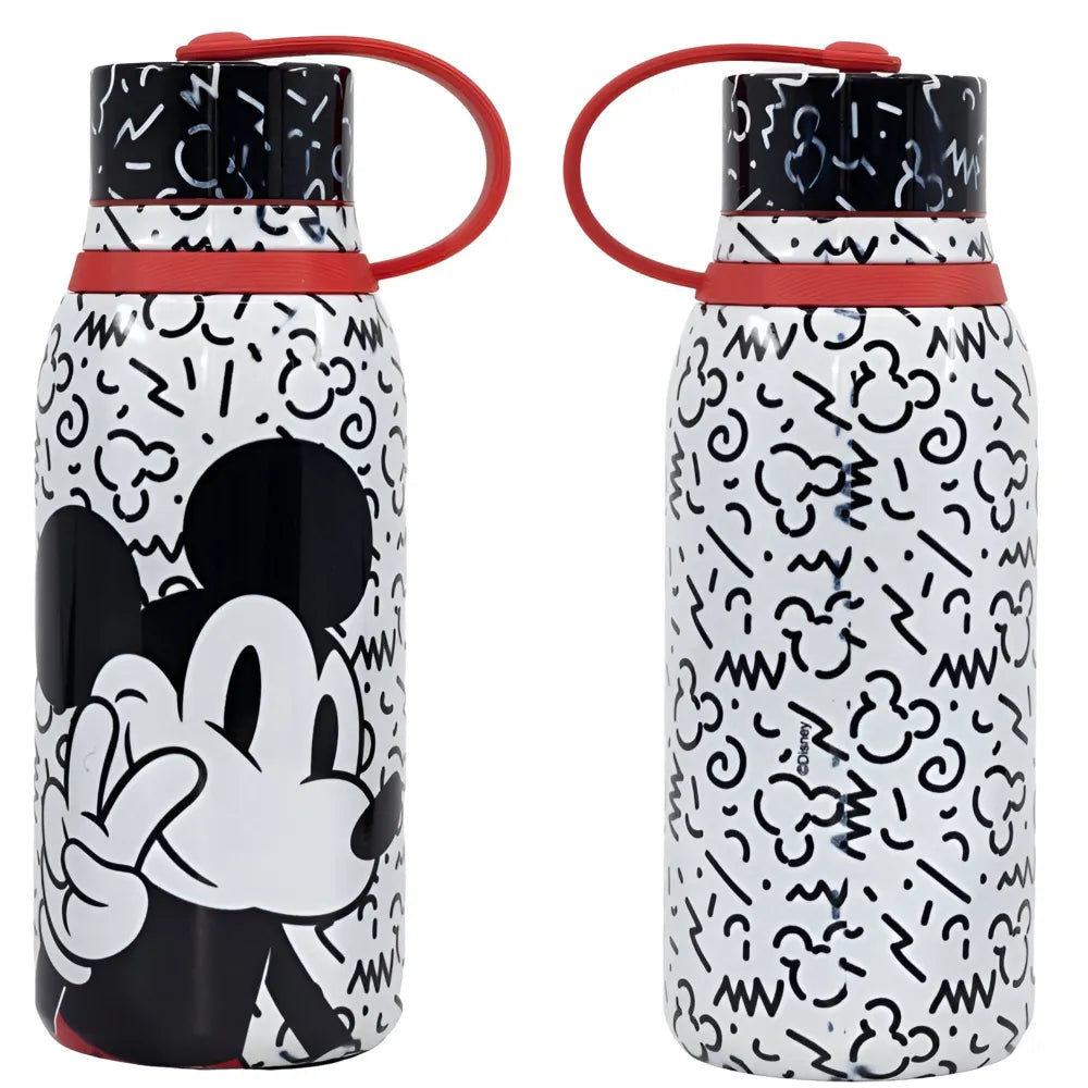 Disney Mickey Maus Kinder Edelstahl Wasserflasche Trinkflasche Flasche 330 ml - WS-Trend.de