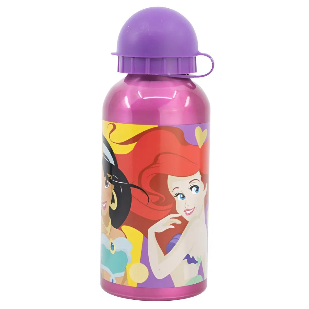 Disney Prinzessinnen Alu Sportflasche Wasserflasche Trinkflasche Flasche 400 ml - WS-Trend.de