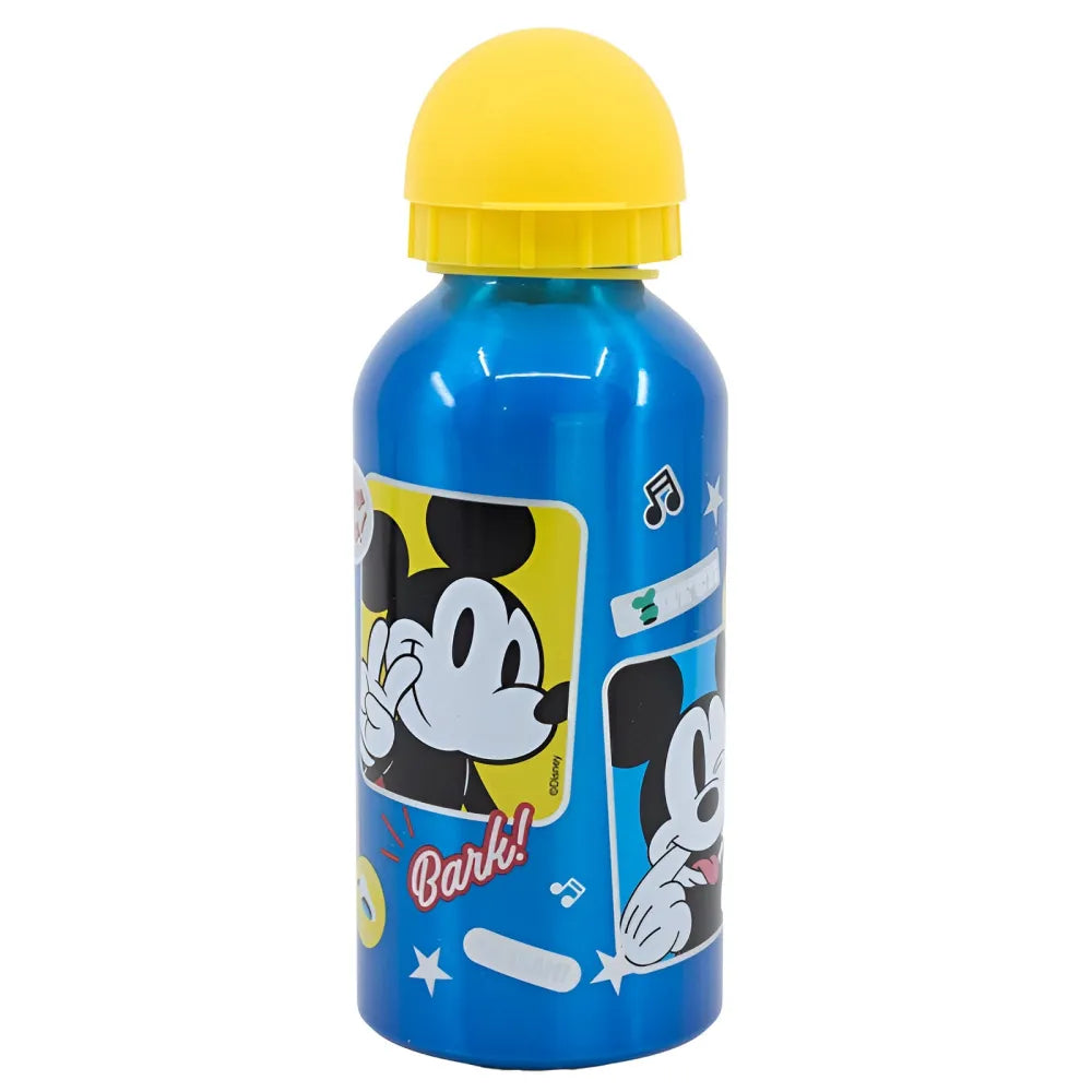 Disney Mickey Maus Alu Sportflasche Wasserflasche Trinkflasche Flasche 400 ml - WS-Trend.de