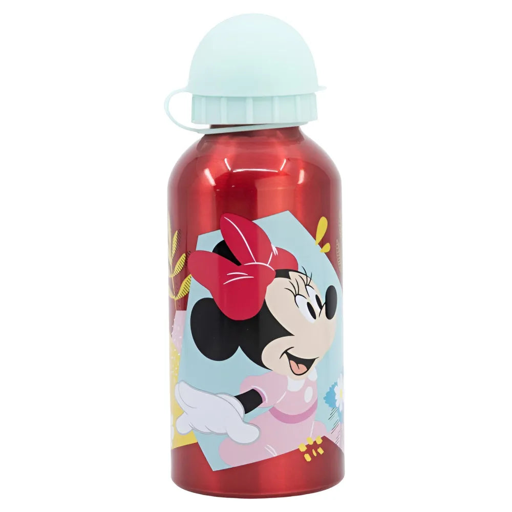 Disney Minnie Maus Kinder Alu Wasserflasche Trinkflasche Flasche 400 ml - WS-Trend.de