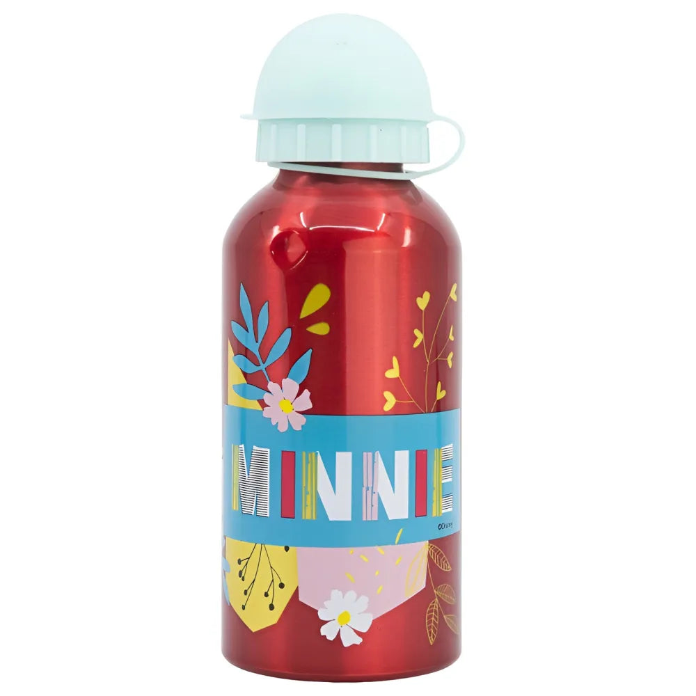 Disney Minnie Maus Kinder Alu Wasserflasche Trinkflasche Flasche 400 ml - WS-Trend.de