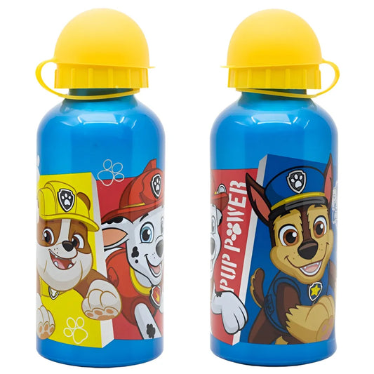 Paw Patrol Chase Kinder Alu Wasserflasche Trinkflasche Flasche 400 ml - WS-Trend.de