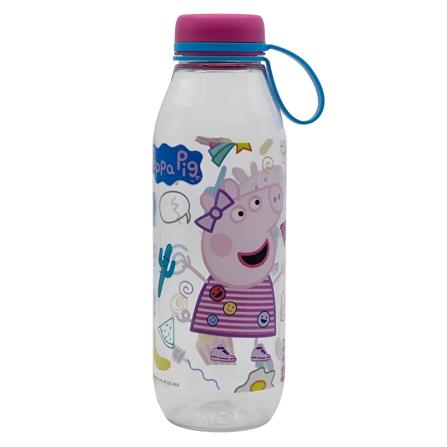 Peppa Wutz George Kinder Wasserflasche Trinkflasche Flasche 650 ml