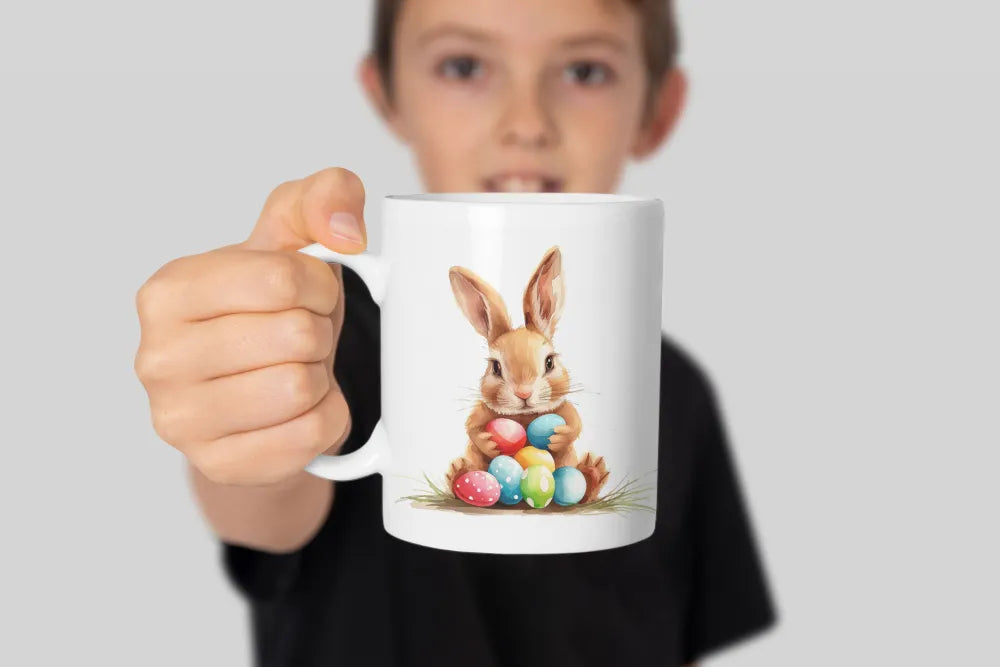 Osterhase Ostereier Ostern Bunny Kaffeetasse Teetasse Tasse Geschenkidee - WS-Trend.de