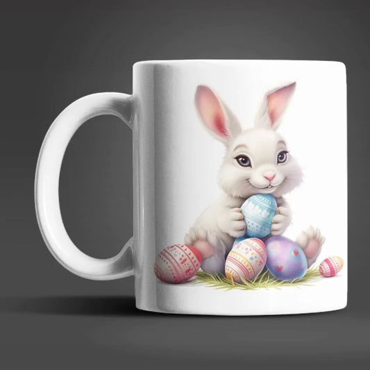 Osterhase Ostereier Ostern Bunny Kaffeetasse Teetasse Tasse Geschenkidee - WS-Trend.de