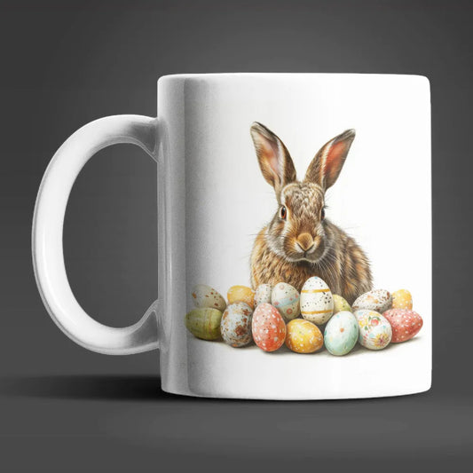 Osterhase Ostereier Ostern Bunny Kaffeetasse Teetasse Tasse Geschenkidee - WS-Trend.de