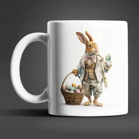 Osterhase Vintage Ostereier Ostern Kaffeetasse Teetasse Tasse Geschenkidee - WS-Trend.de