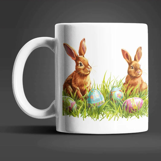 Osterhase Ostereier Ostern Kaffeetasse Teetasse Tasse Geschenkidee - WS-Trend.de