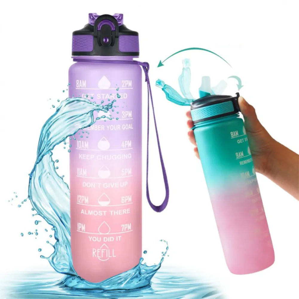 XL Sportflasche Wasserflasche Trinkflasche Flasche 1000 ml - WS-Trend.de