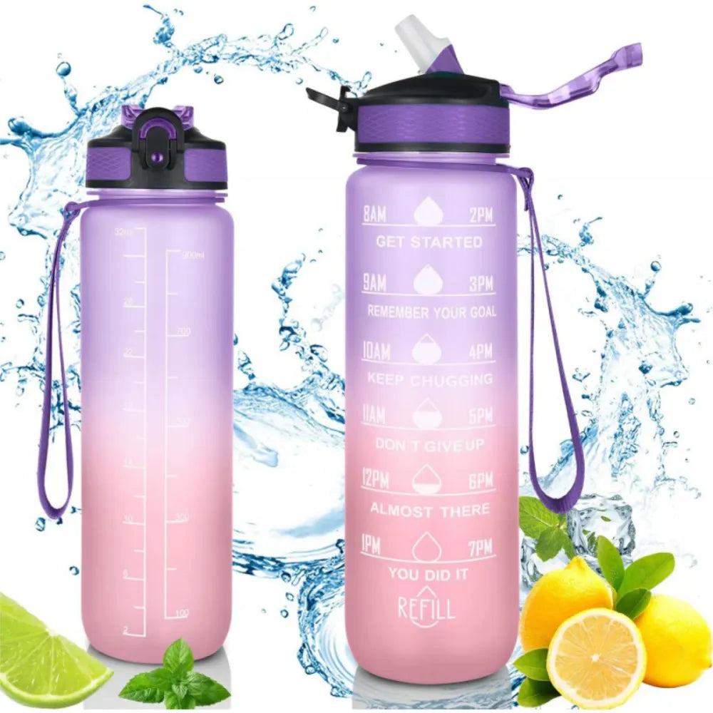 XL Sportflasche Wasserflasche Trinkflasche Flasche 1000 ml - WS-Trend.de