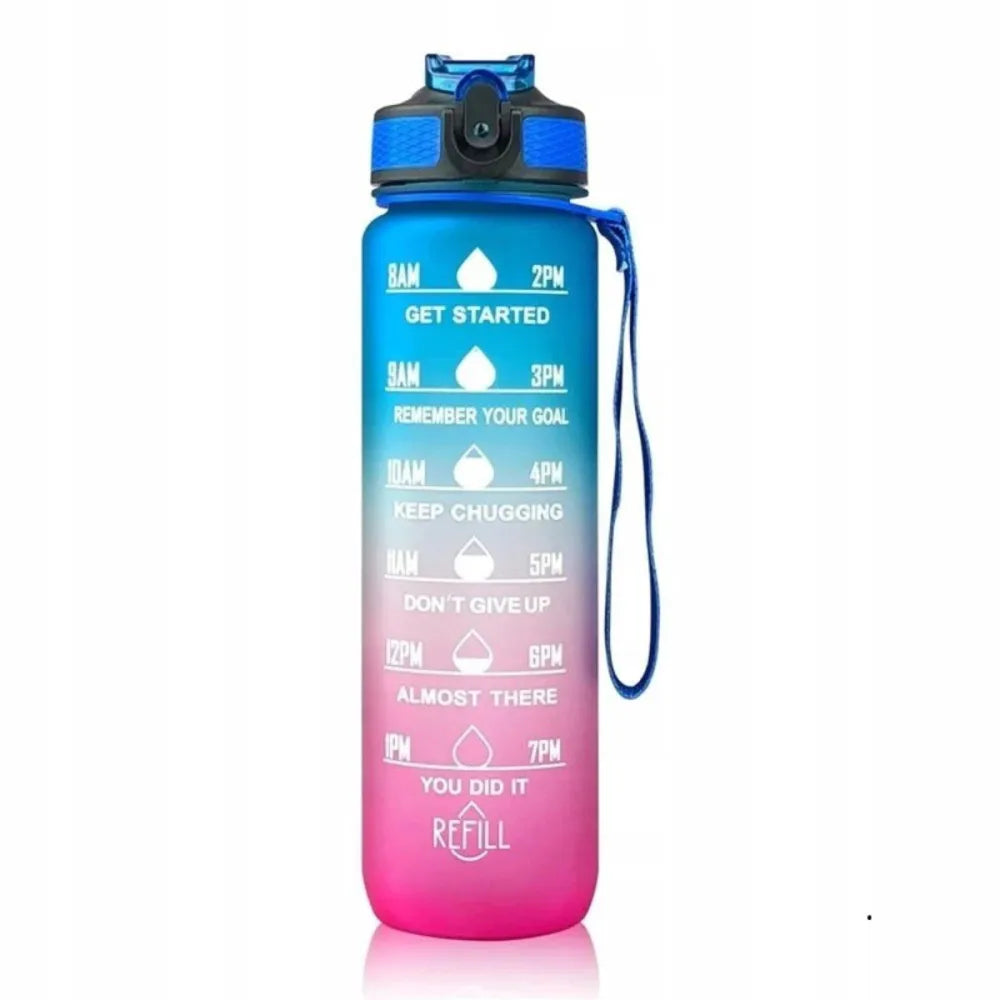 XL Sportflasche Wasserflasche Trinkflasche Flasche 1000 ml - WS-Trend.de