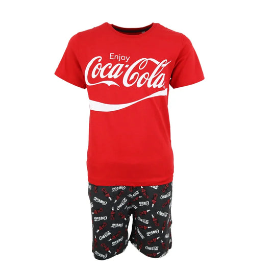 Coca Cola Kinder Jugend Jungen Pyjama - WS-Trend.de 100% Baumwolle 134-164