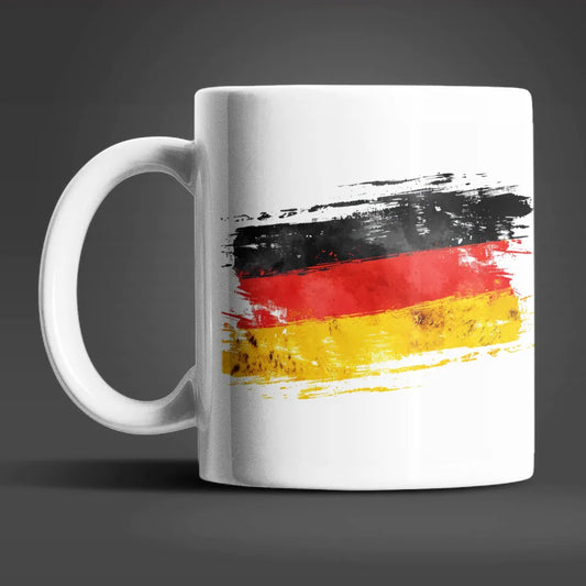 Deutschland Flagge Fahne Kaffeetasse Teetasse Tasse Geschenkidee - WS-Trend.de