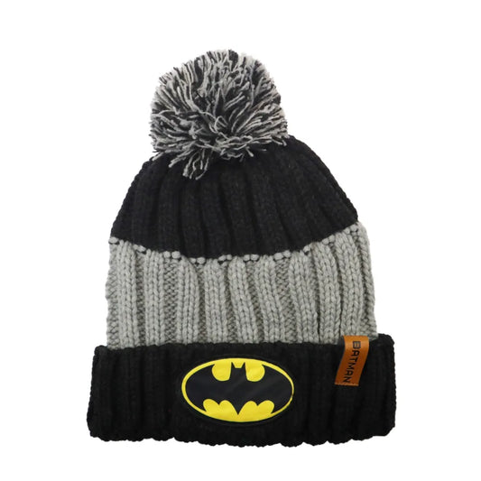 DC Comics Kinder Herbst Wintermütze - WS-Trend.de Badman Jungen Bommelmütze 52 54