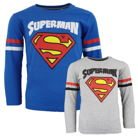 DC Comics Superman langarm T-Shirt - WS-Trend.de Kinder - Jungen 104-134