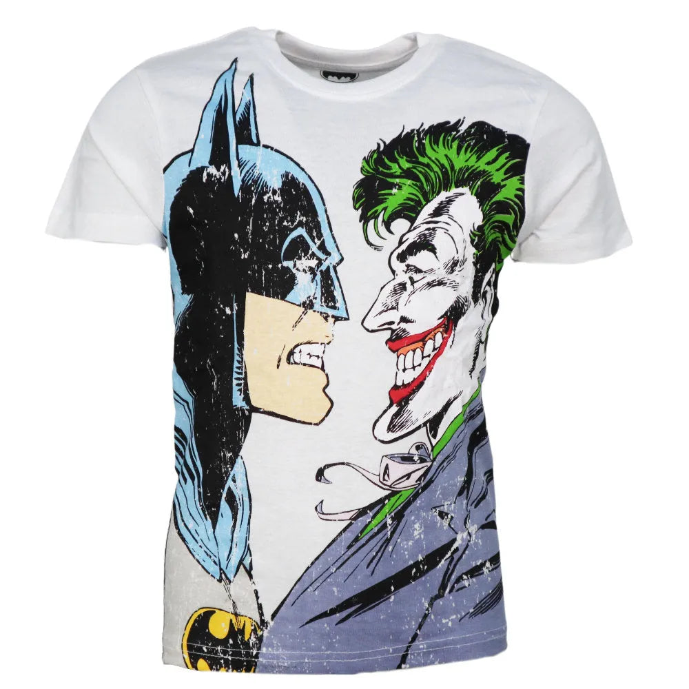 DC Comics Batman Joker Kinder kurz Pyjama Schlafanzug - WS-Trend.de 98 bis 128 Baumwolle