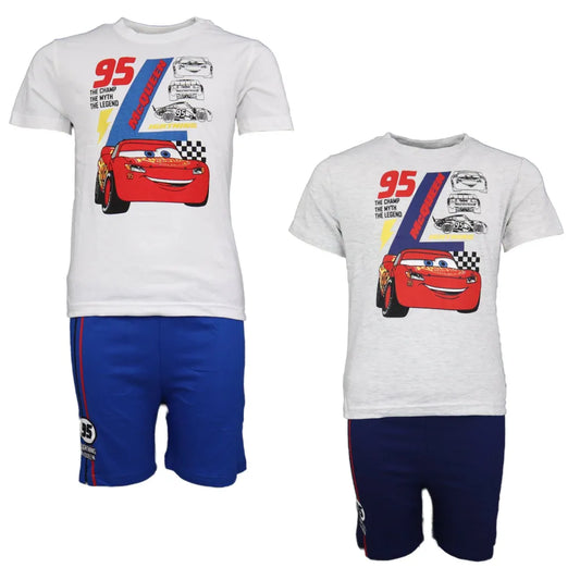 Disney Cars Lightning McQueen Kinder Pyjama Schlafanzug - WS-Trend.de 98-128 Baumwolle