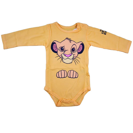 Disney König der Löwen Simba Baby Kleinkind kurzarm Body - WS-Trend.de Strampler Gr. 68 - 92