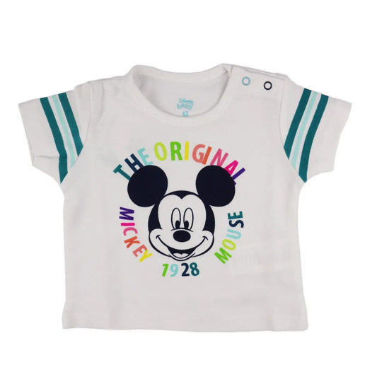 Disney Mickey Maus Baby Kurzarm T-Shirt - WS-Trend.de kurzarm Gr. 62 - 86 für Jungen