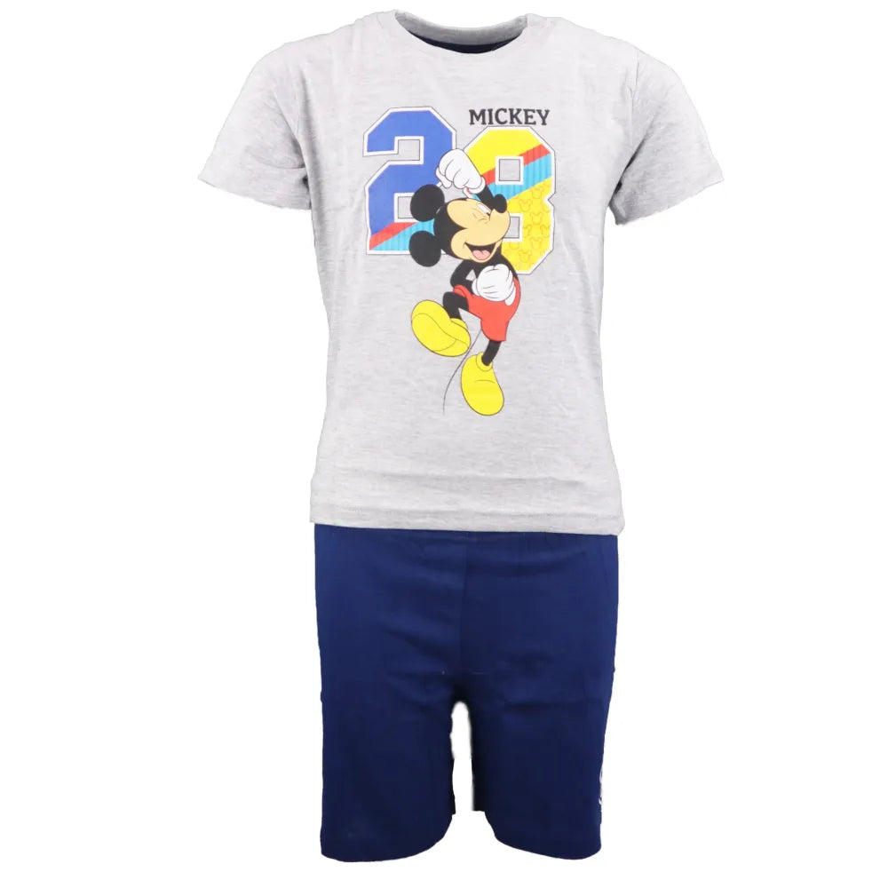 Disney Mickey Maus Kinder Schlafanzug Pyjama kurz - WS-Trend.de 98-128 baumwolle