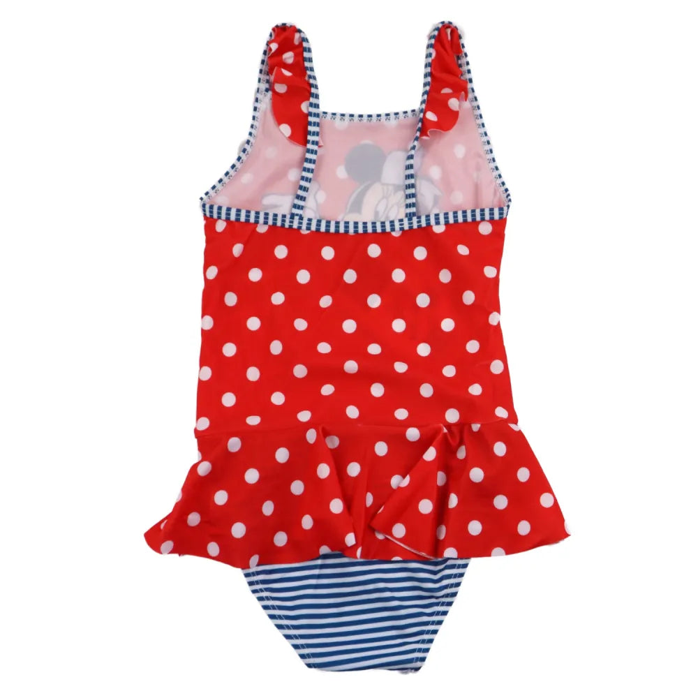 Disney Minnie Maus Kinder Badeanzug - WS-Trend.de Red Black für Mädchen 104-134