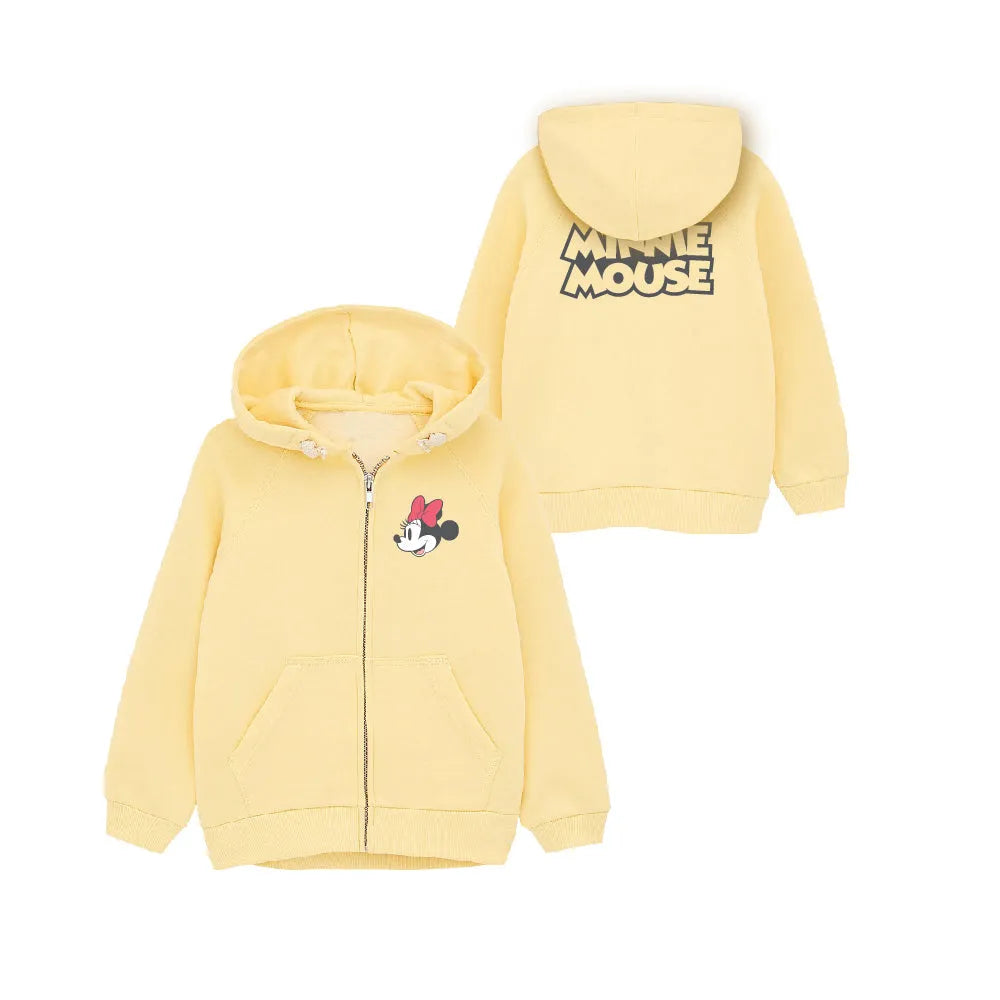 Disney Minnie Maus Kinder Kapuzen Pullover - WS-Trend.de Pulli mit Kapuze Hoodie Baumwolle