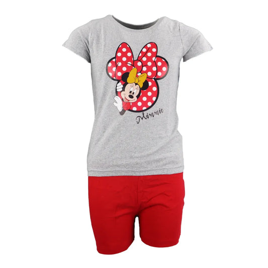 Disney Minnie Maus Kinder Pyjama - WS-Trend.de Mouse Schlafanzug kurz 98-128 Baumwolle