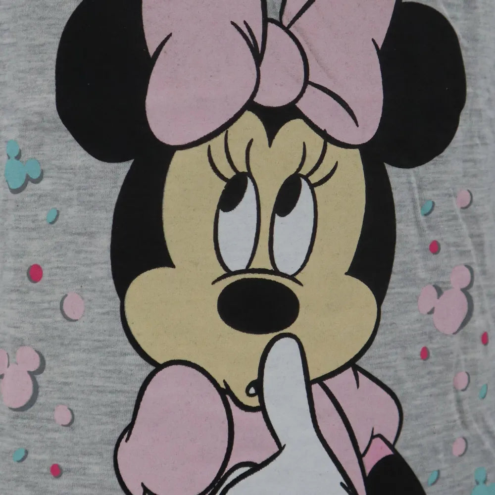 Disney Minnie Maus Kinder Schlafanzug Pyjama lang - WS-Trend.de Mädchen 104 - 134 Baumwolle