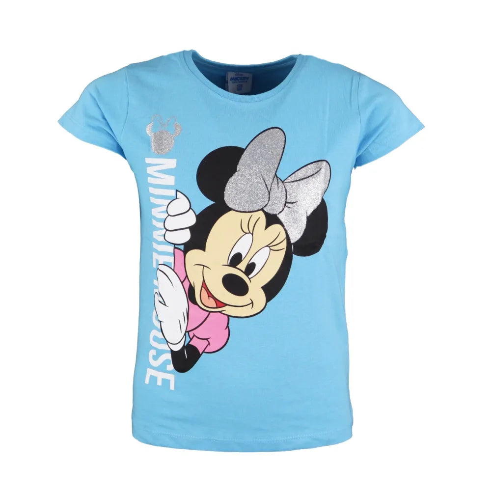 Disney Minnie Maus Kinder T-Shirt - WS-Trend.de Pink Blau für Mädchen Minni Mouse 104-134