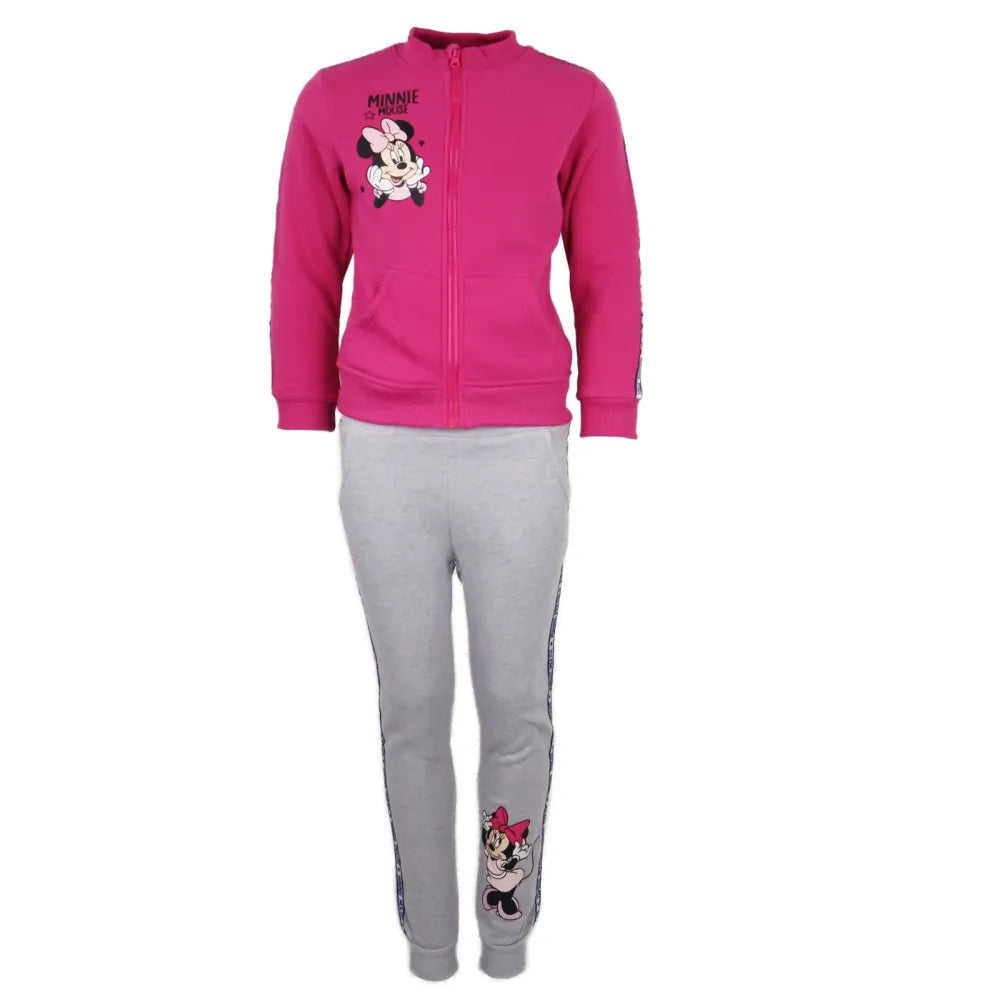 Disney Minnie Maus Kinder Sport Jogginganzug - WS-Trend.de Sportanzug Trainingsanzug Hose Pullover 92-128