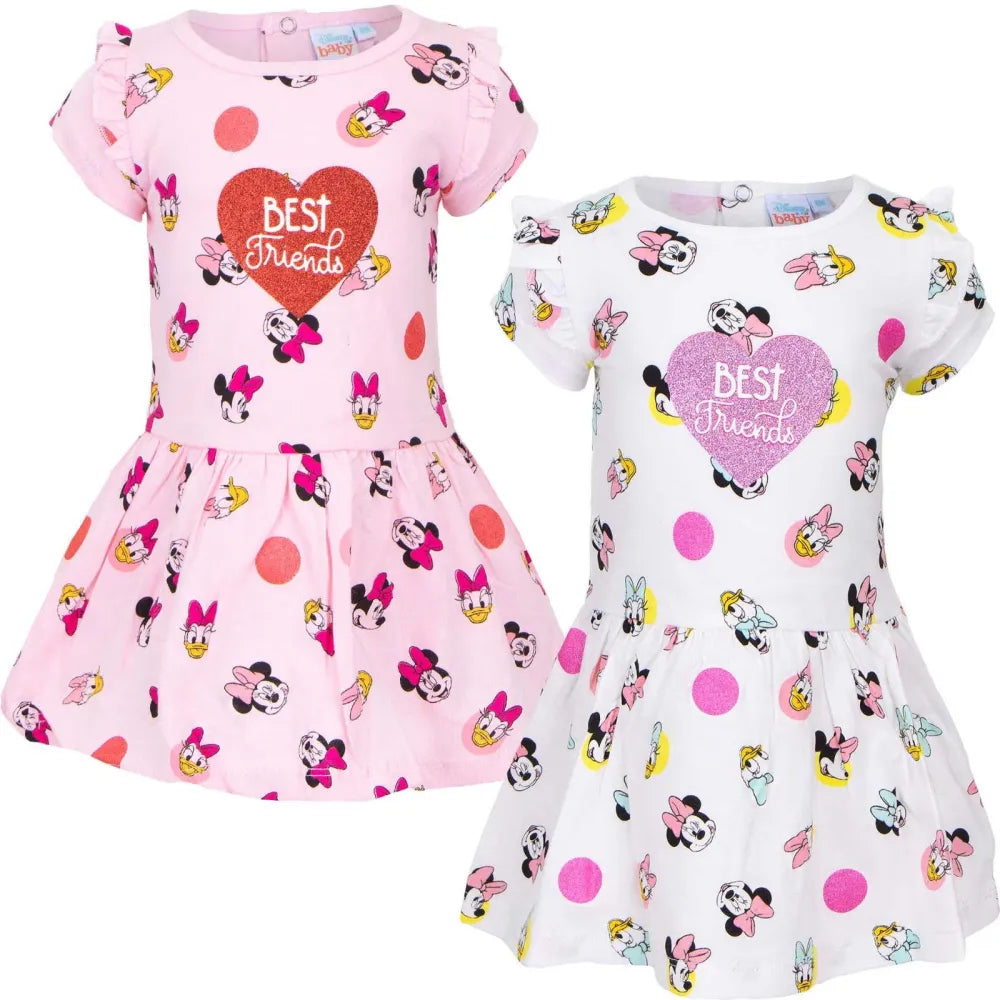 Disney Minnie Maus Mädchen Baby Kleinkind Sommerkleid - WS-Trend.de Kinder kurzarm 68-80