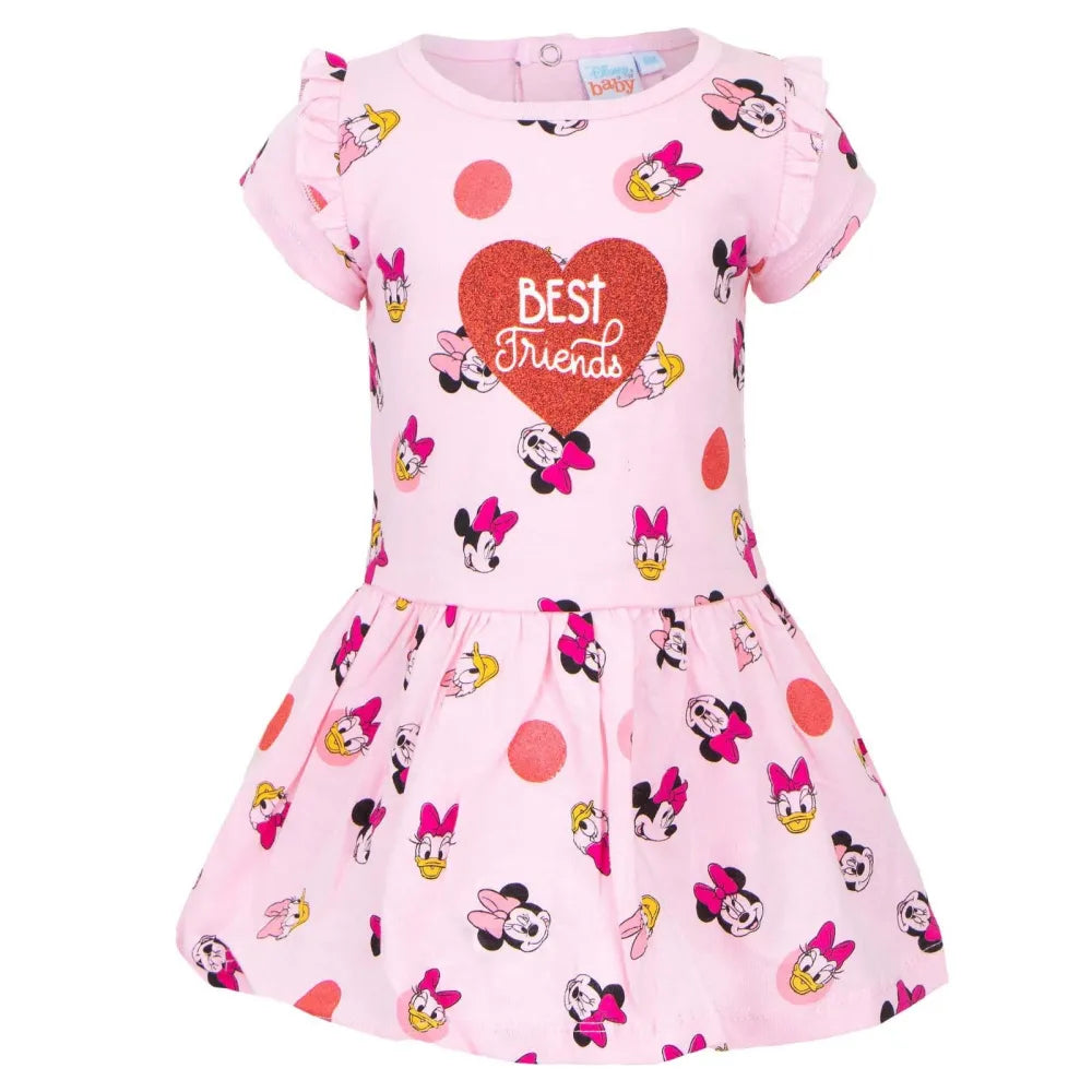 Disney Minnie Maus Mädchen Baby Kleinkind Sommerkleid - WS-Trend.de Kinder kurzarm 68-80